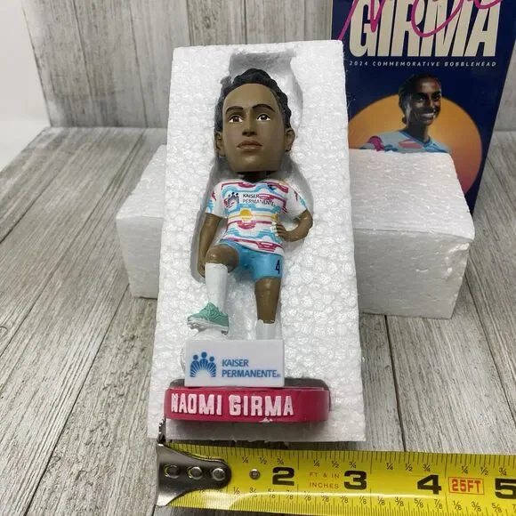 San Diego Wave FC Exclusive NAOMI GIRMA BOBBLEHEAD Soccer USWNT 2024 Game 8/24 - Picture 3 of 13